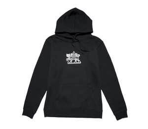 Tiger Moon Hoodie - Black